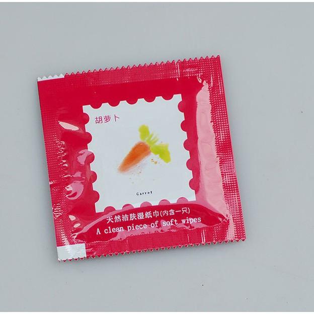 Khăn Giấy Ướt Gói Vuông Tiện Lợi