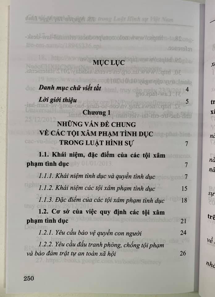 Các tội x phạm tình dục trong luật hình sự Việt Nam