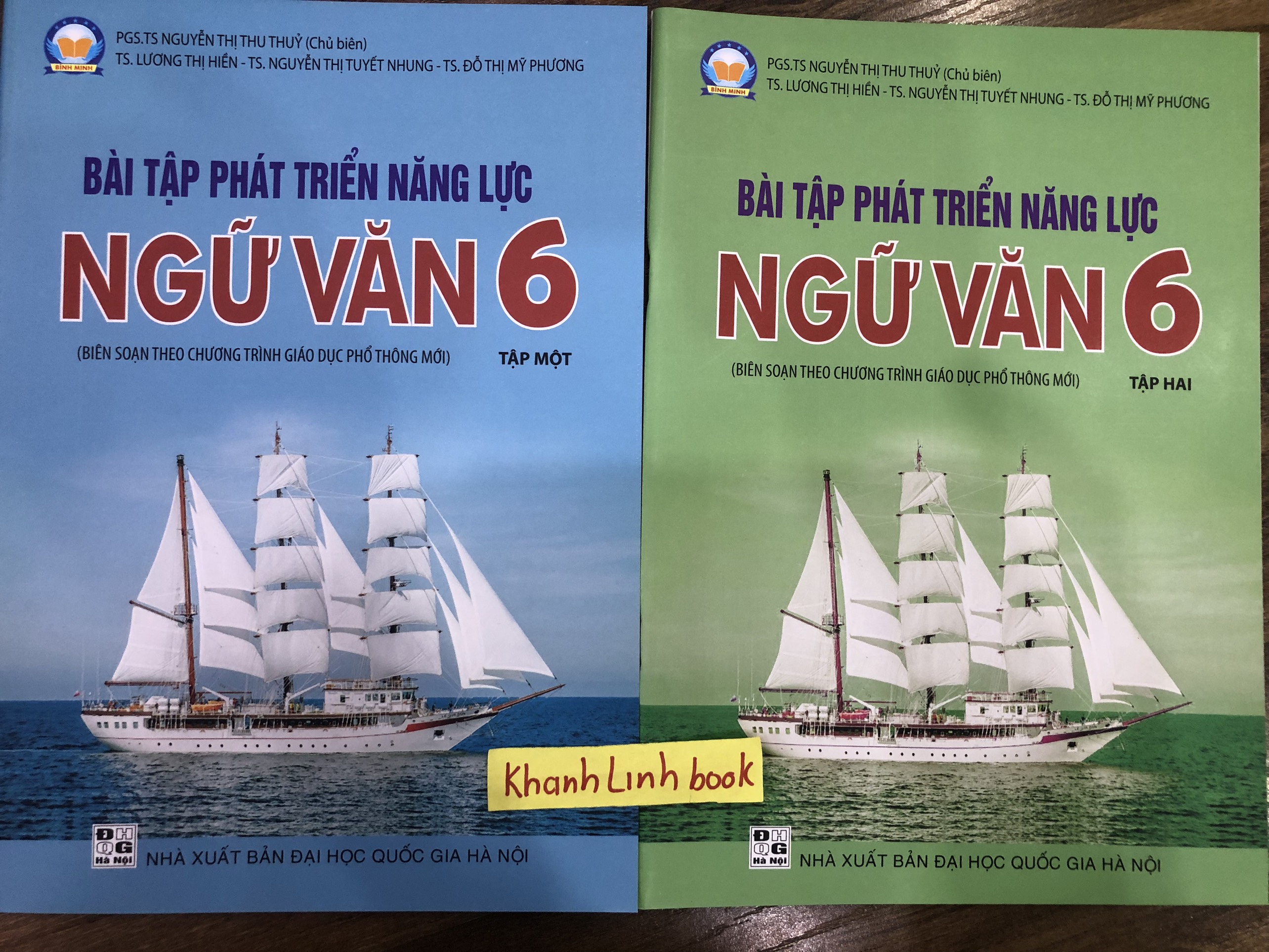 Sách – Combo Bài tập Phát triển năng lực Ngữ Văn 6 Tập 1 + 2