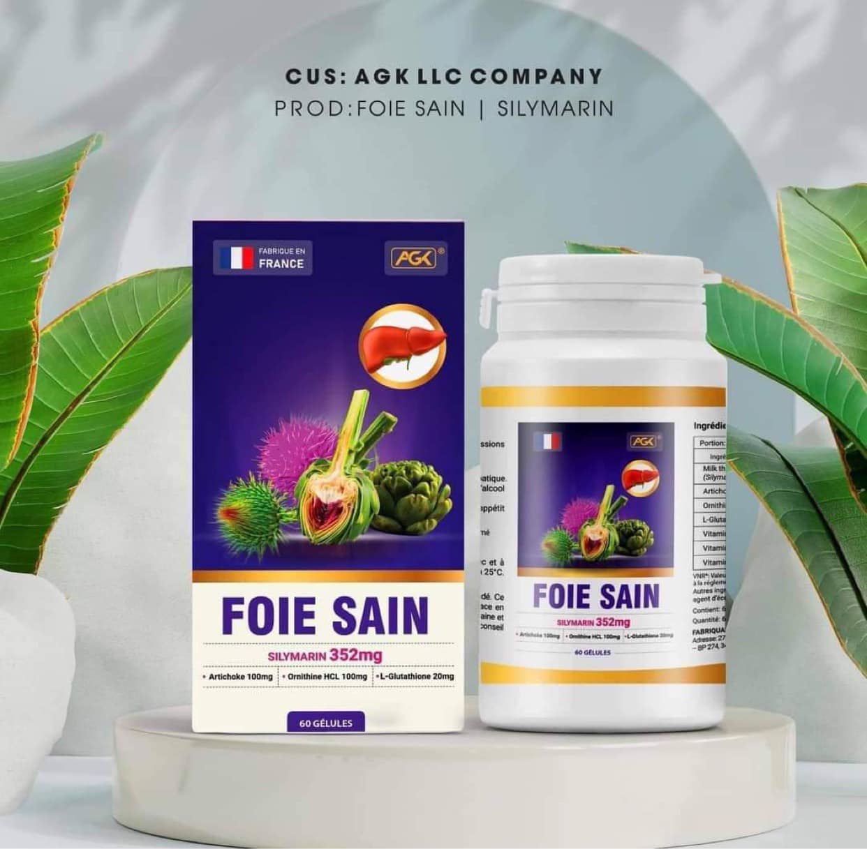 Giải độc gan Foie Sain - Hỗ trợ thải độc, hạ men gan, tăng cường chức năng gan