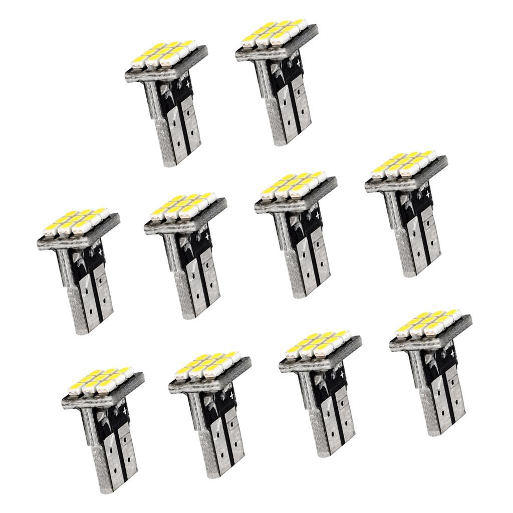 10X T10 1206 White LED Side Tail Lights Parking/ Light