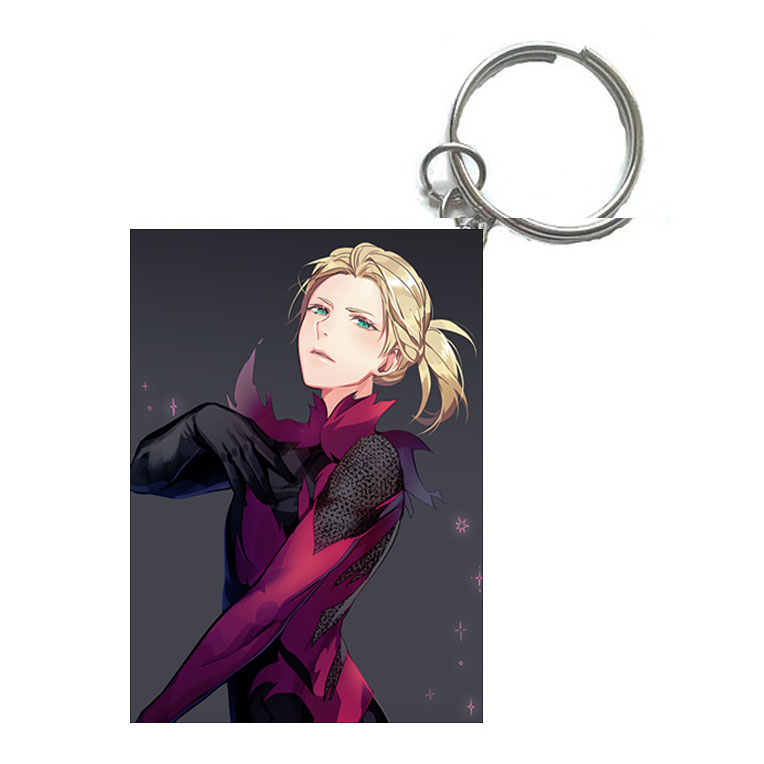 Móc khóa Yuri!!! On Ice COMBO 3 móc ảnh khác nhau