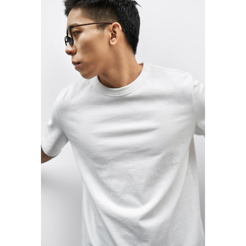 Áo Thun Tay Ngắn Nam Cổ Tròn Cotton Organic Form Fitted - 10S23TSS003C | LASTORE MENSWEAR