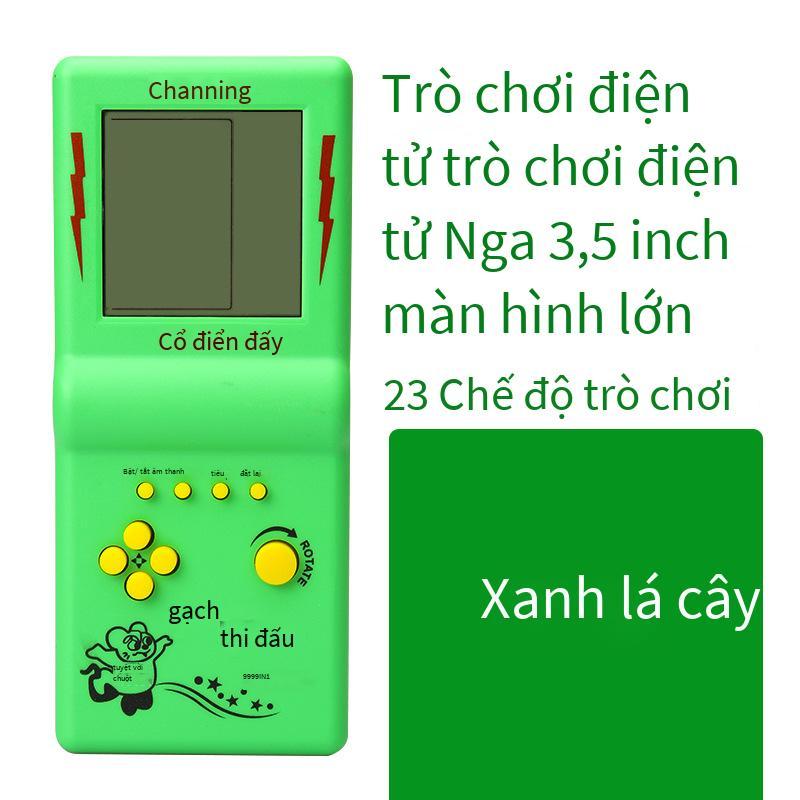 Khuyến mại cổ điển màn hình lớn Tetris máy chơi game cho trẻ em nỗi nhớ retro 8090 đồ chơi trò chơi cầm tay cầm tay