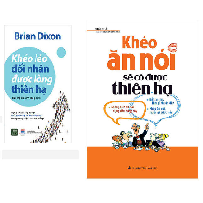 Combo Khéo Léo Đối Nhân Được Lòng Thiên Hạ+Khéo Ăn Nói Sẽ Có Được Thiên Hạ