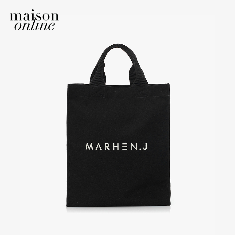 Marhen.J - Túi đeo vai chữ nhật vải bố Ricky MJ18DRCKAL-BK