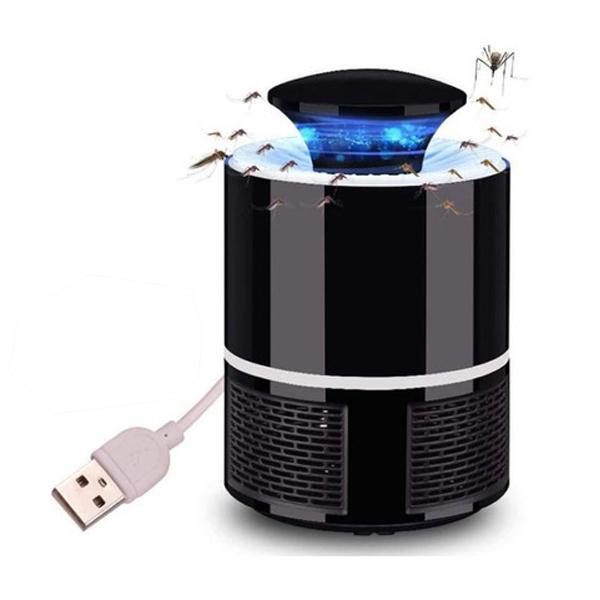 Đèn Bắt Muỗi Vouller Thông Minh Hình Trụ Cắm Cổng Usb - Màu Ngẫu Nhiên - Hàng Chính Hãng