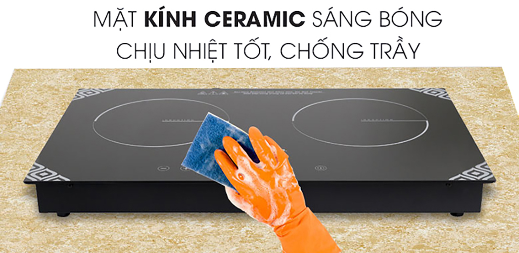 Bếp Điện Từ Đôi Kangaroo KG498N (3100W) - Hàng chính hãng