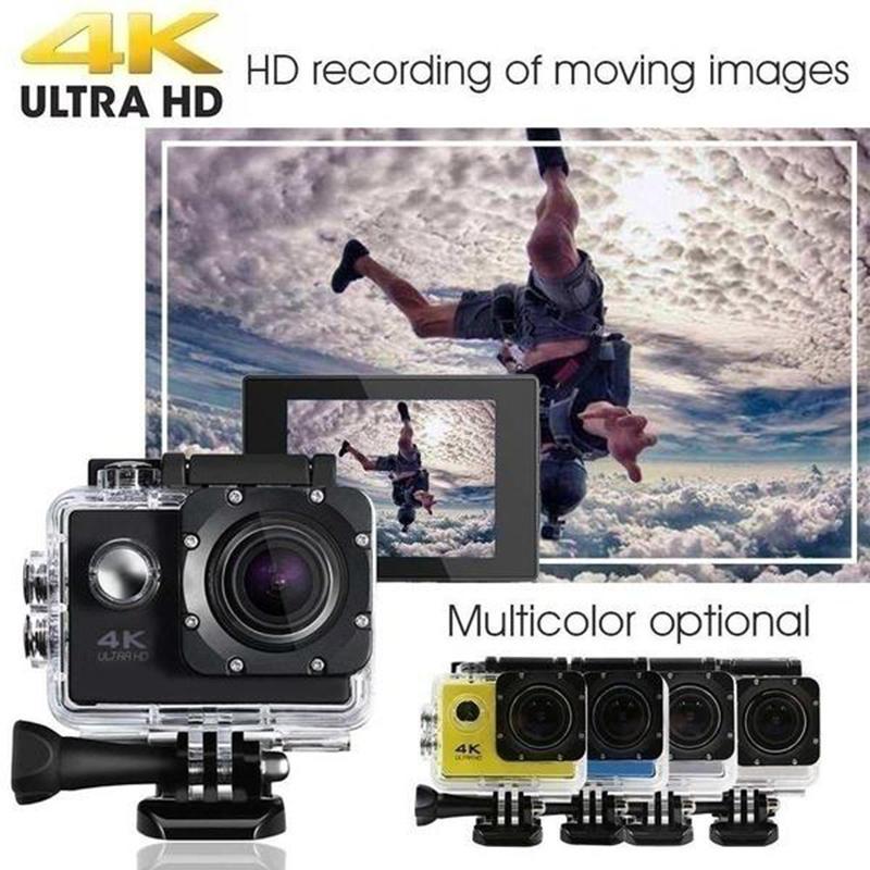 Máy ảnh hành động 4K H9R / H9 Ultra HD 30M Trò chơi không thấm nước 2.0 'Máy ảnh thể thao 1080p Camera Extreme