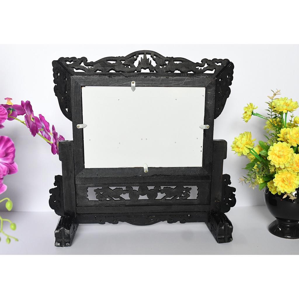 Khung hình thờ gỗ, cẩn ốc xà cừ 30 x 20