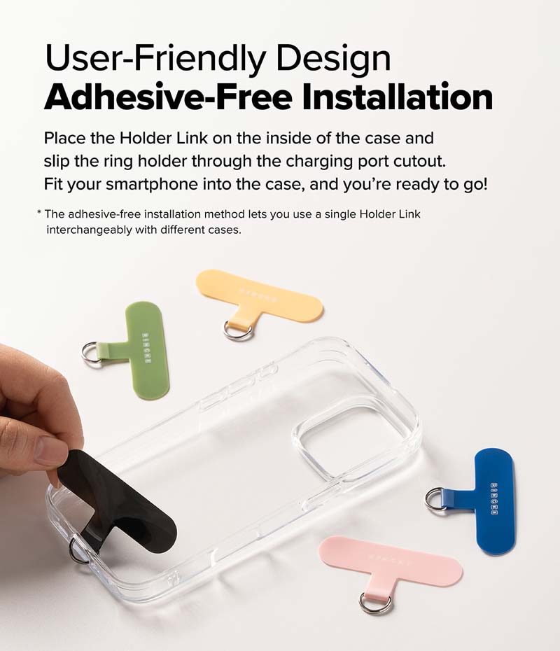 Dây đeo RINGKE Holder Link Flow Shoulder Strap Y-Type - Hàng Chính Hãng