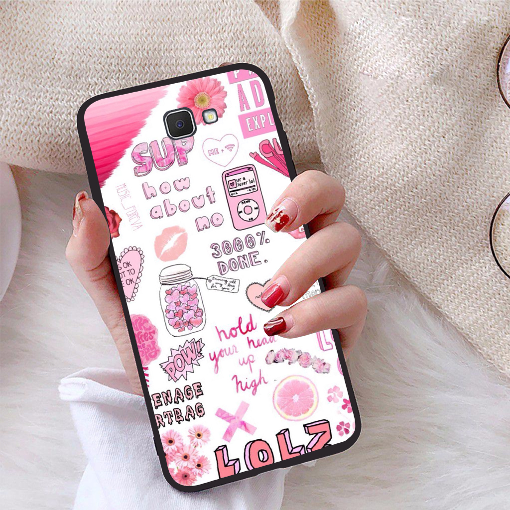 Ốp lưng dành cho Samsung Galaxy J7 Prime viền dẻo TPU Bộ Sưu Tập Phong Cách Tự Do - Hàng chính hãng