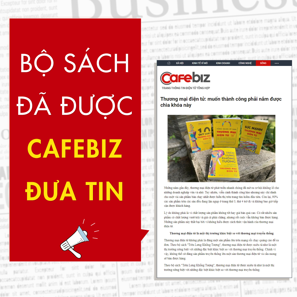 10 Quy Luật Thương Mại Điện Tử - Bộ Sách Trên Lưng Khổng Tượng - Kinh Doanh Online - Để Thích Nghi Và Giành Chiến Thắng Trong Thời Đại 4.0