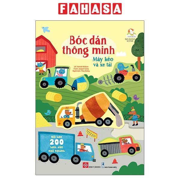 Sách Bóc Dán Thông Minh – Máy Kéo Và Xe Tải