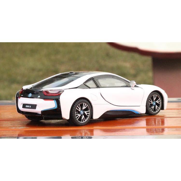 MÔ HÌNH Ô TÔ KIM LOẠI BMW I8 Alloy 1/24