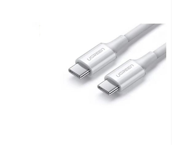 Cáp usb type c revolution 2.0 vỏ abs màu trắng Ugreen 60552 US300 - Hàng Chính Hãng