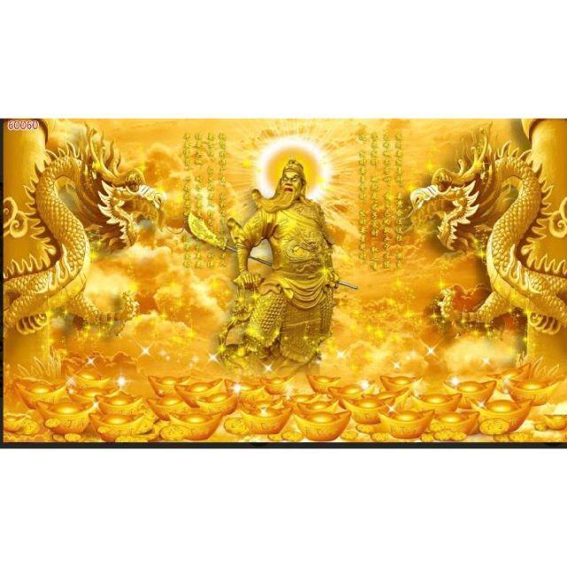 Tranh dán tường 3D Vải Lụa Rồng Bay