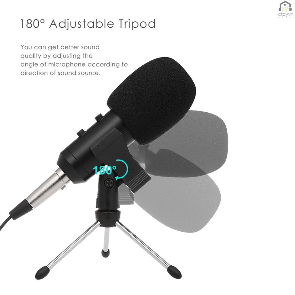 Micro USB thu âm giọng nói chuyên dụng cho máy tính