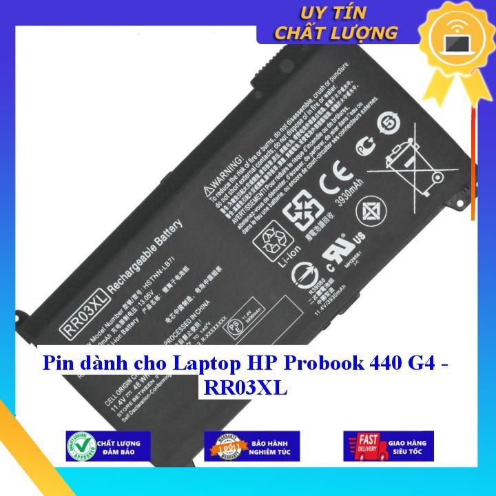 Pin dùng cho Laptop HP Probook 440 G4 RR03XL - Hàng Nhập Khẩu New Seal