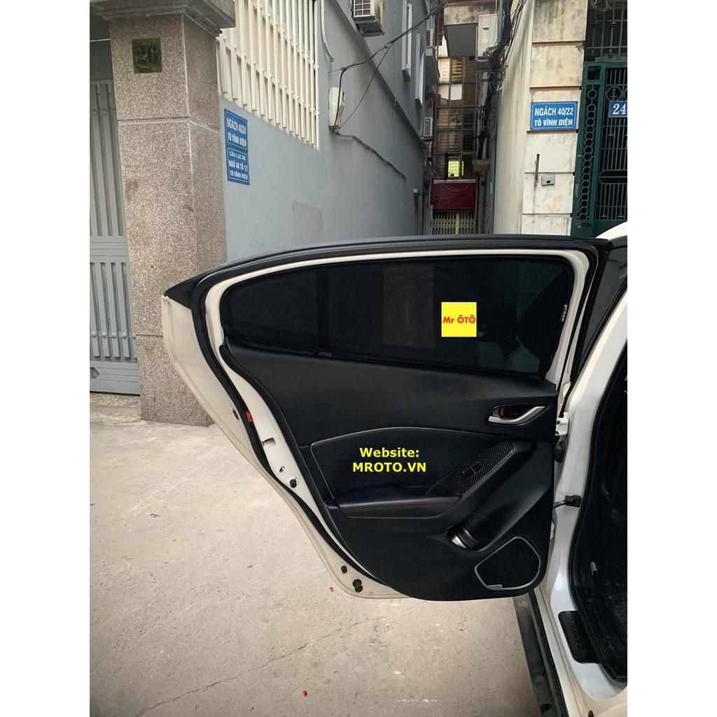 RÈM CHE NẮNG NAM CHÂM CHO XE MAZDA 3 ALL NEW 2015-2019.