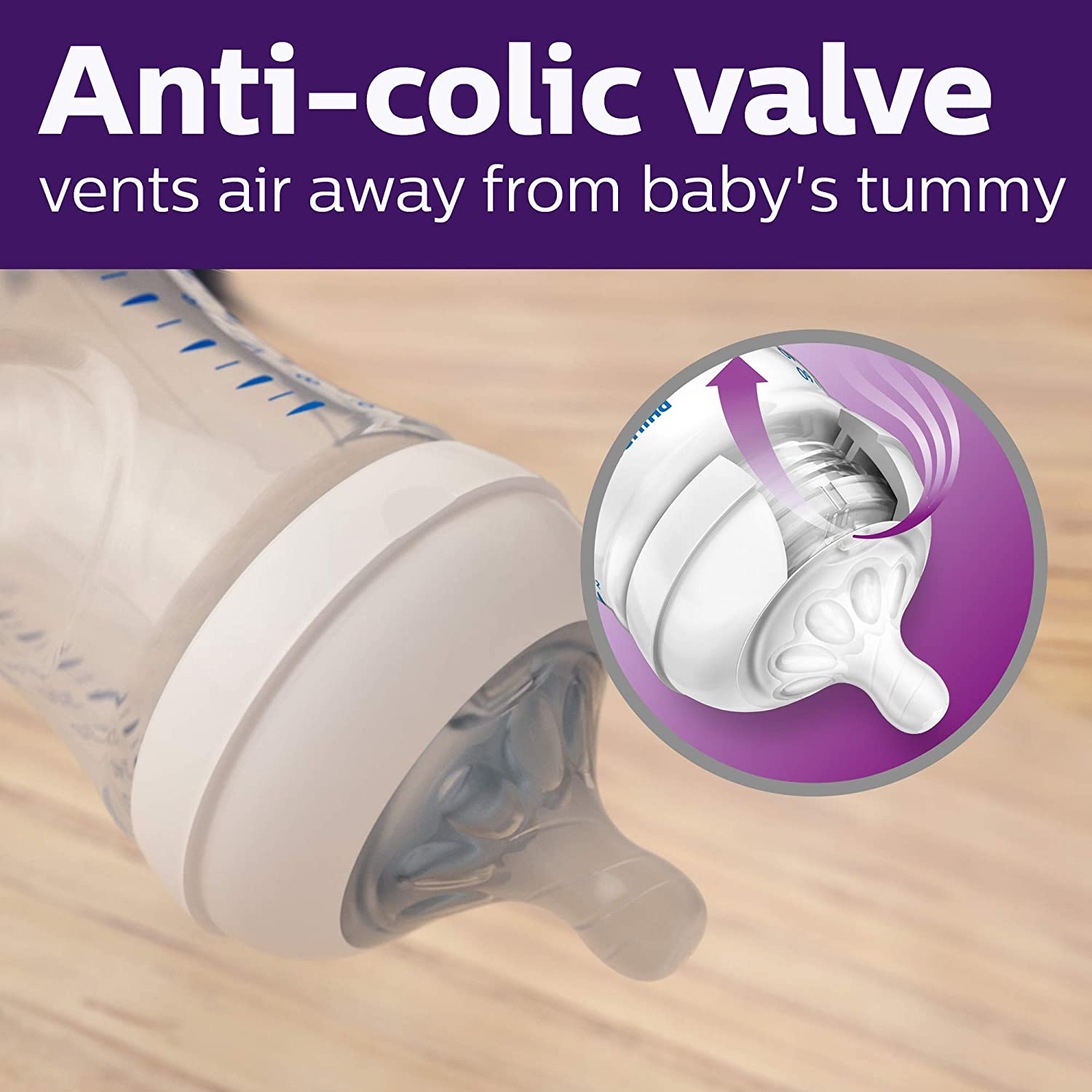 Bình Sữa Mô Phỏng Tự Nhiên PHILIPS AVENTs, Nhựa PP , Size 60ml/ 125ml/ 260ml/ 330ml