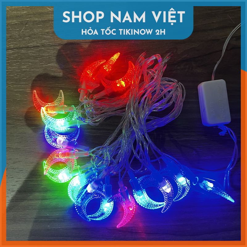 Dây Đèn LED Trang Trí Đổi Màu 3m 16 Bóng - Chính Hãng NAVIVU