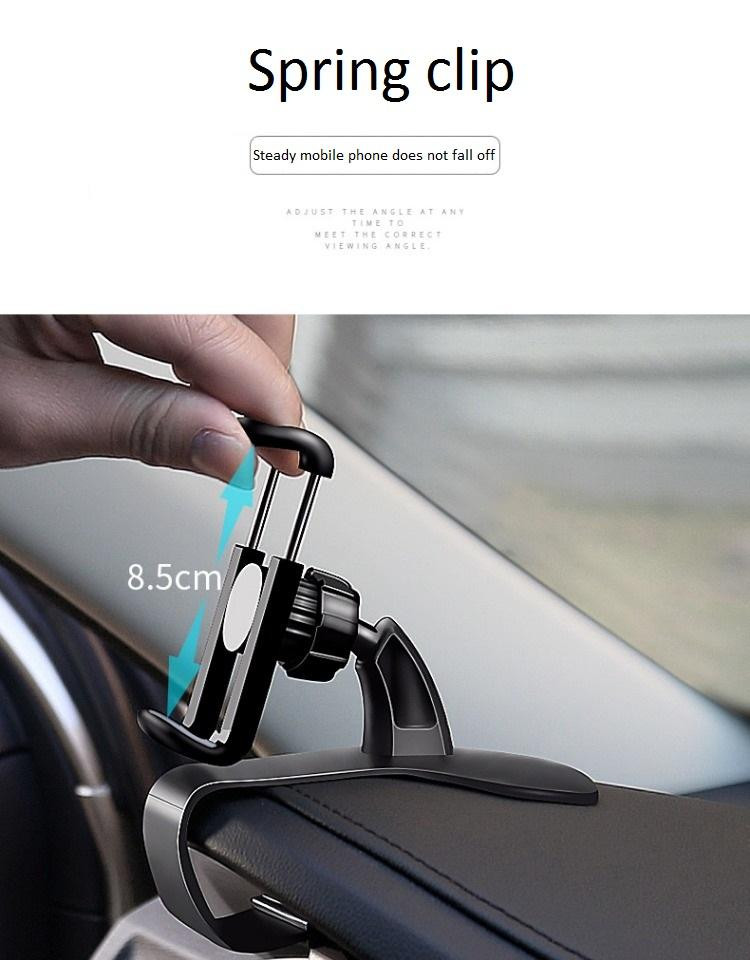 Kẹp Điện Thoại Trên Ô Tô Xoay 360 Độ Cao Cấp