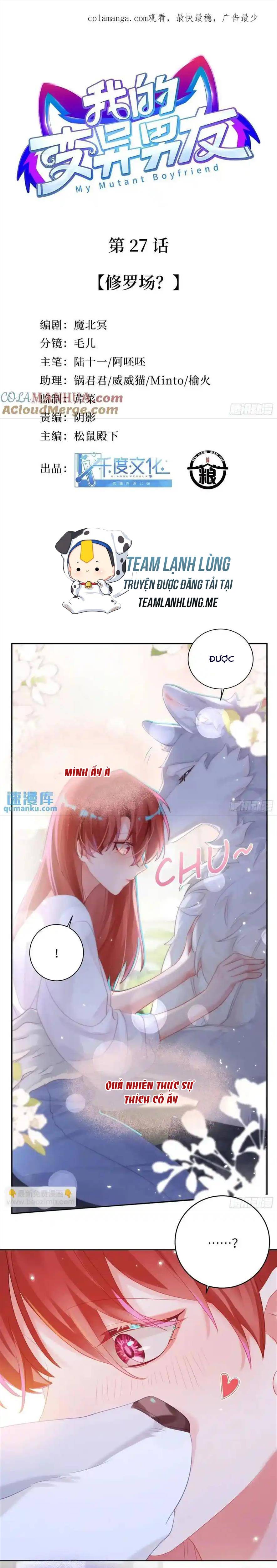 bạn trai của tôi là quái vật đột biến chapter 27 4