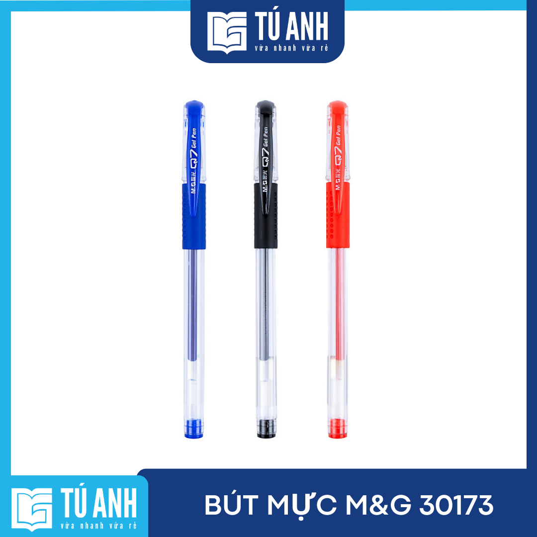 Bút mực nắp M&amp;G 30173 (Hộp 12 cây)