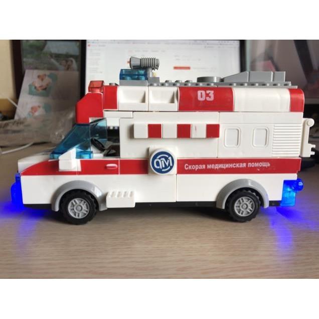 Ghép hình Xe Cứu Thương SP196 48pcs