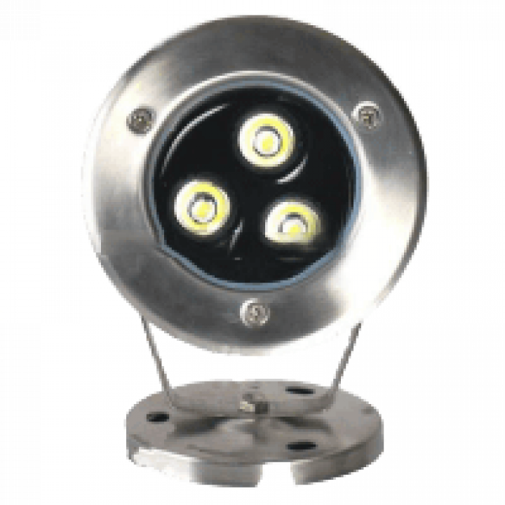 Đèn LED âm nước có đế 3w đổi màu 12VAC