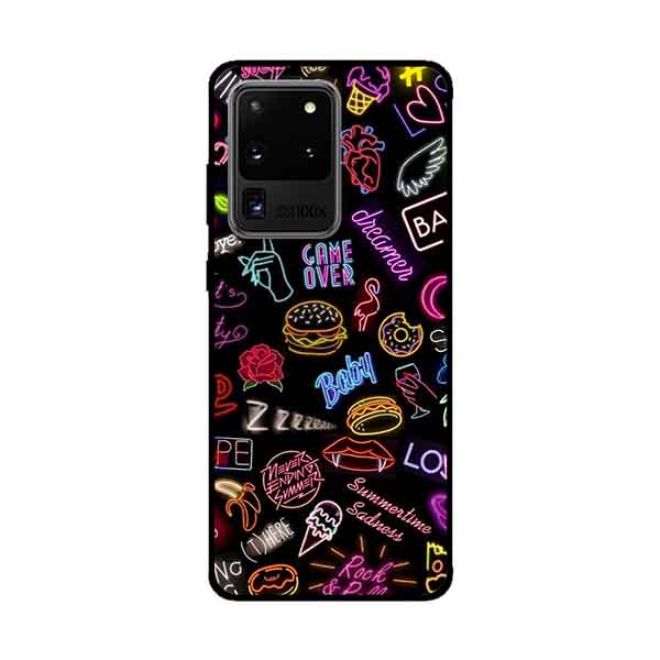Ốp Lưng Dành Cho Samsung Galaxy S20 Ultra mẫu Màu Sắc 1 - Hàng Chính Hãng