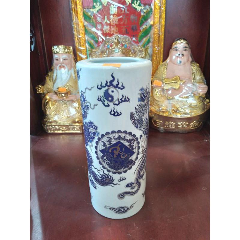 Bộ đồ thờ ban thần tài mem xanh ánh kim
