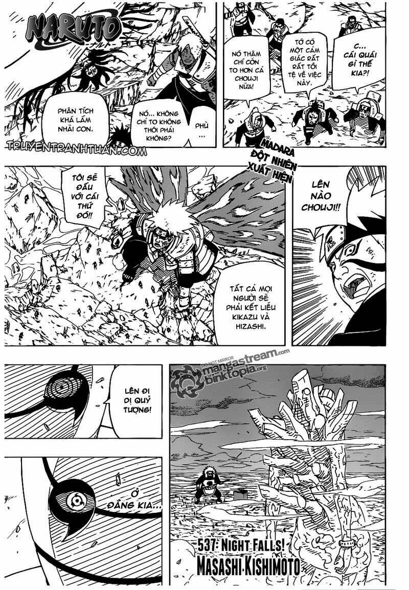 naruto - cửu vĩ hồ ly chapter 537 1