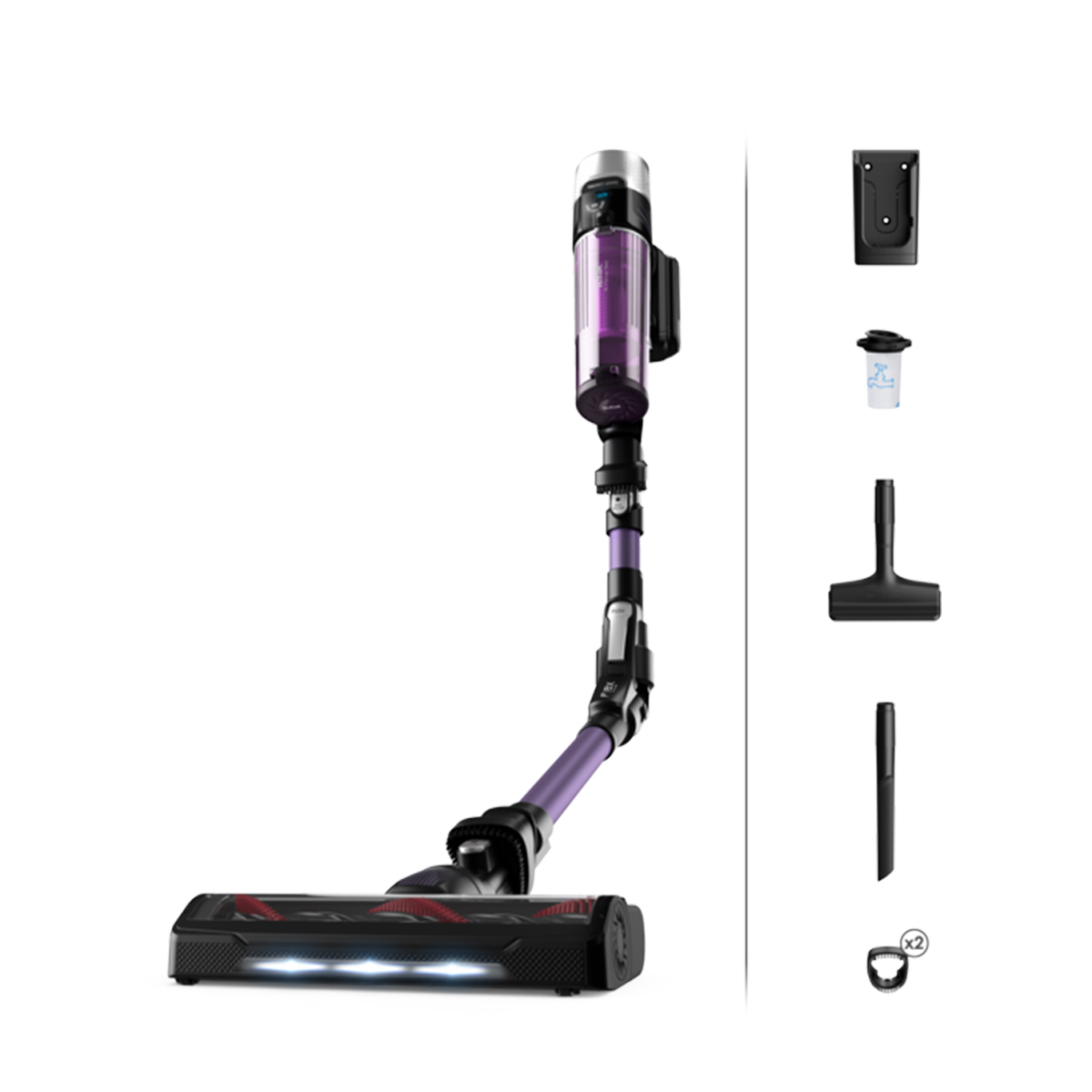 Máy húi bụi không dây X-force Flex 9.60 TY2039WO - Tím - Hàng chính hãng