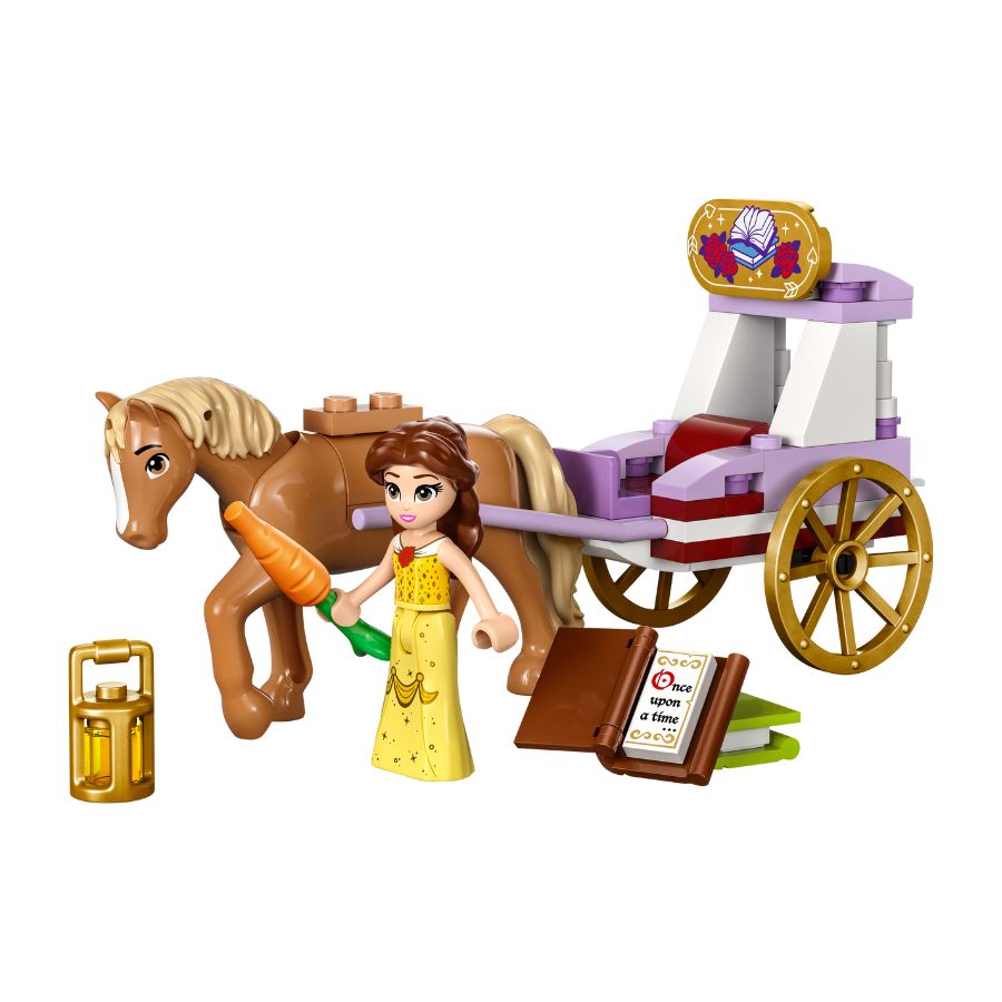 Đồ Chơi Lắp Ráp Cỗ Xe Ngựa Phiêu Lưu Của Belle LEGO DISNEY PRINCESS 43233 (62 chi tiết)