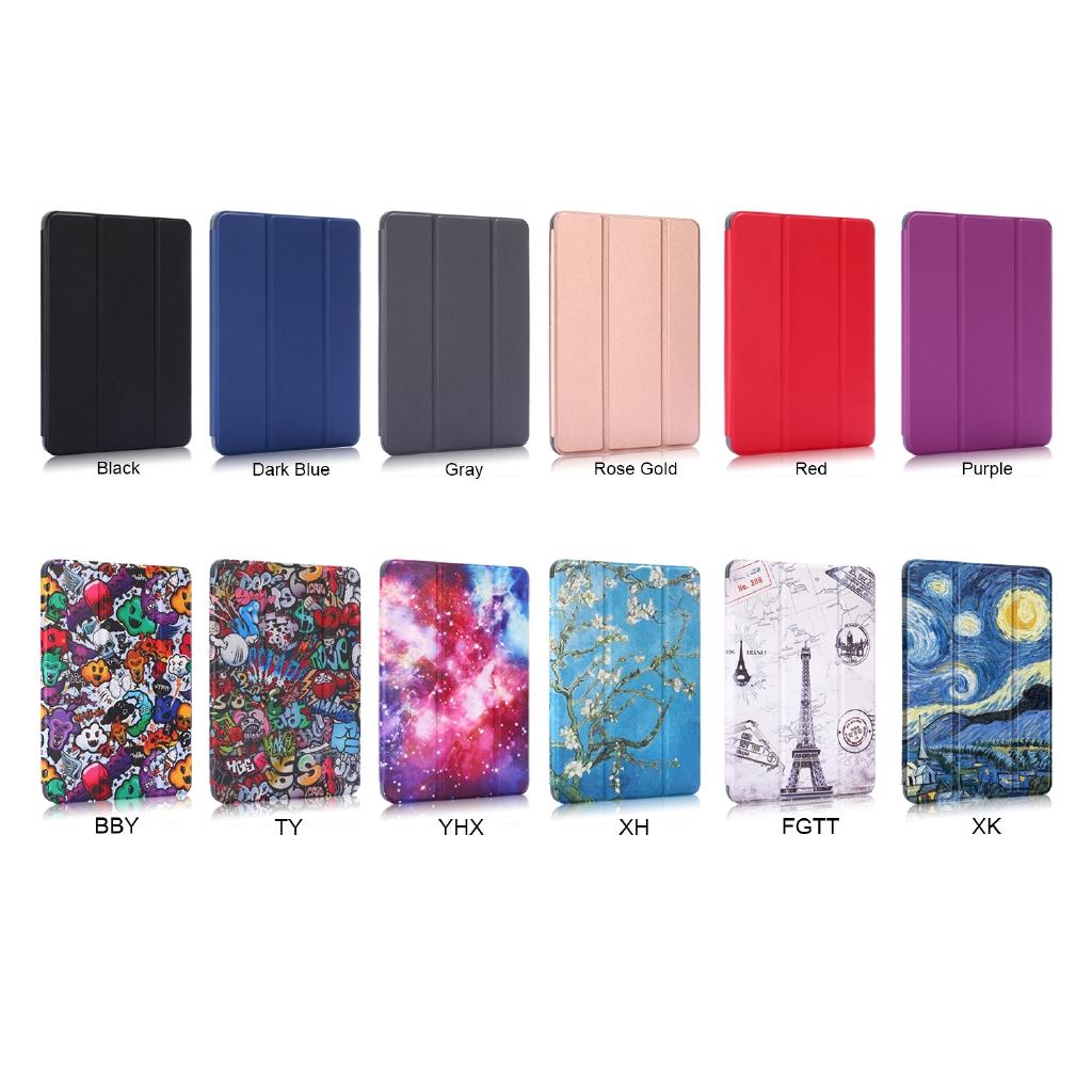 Bao da máy tính bảng nắp lật có giá đứng và ngăn đựng bút cảm ứng cho IPAD MINI 4/5