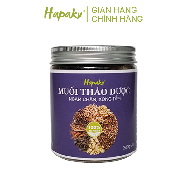 [Gift] Muối Ngâm Chân Thảo Dược Hapaku 260g