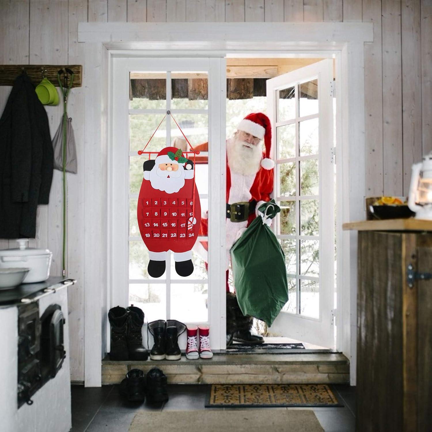 Lịch Mùa Vọng Lịch treo Santa Claus cho trẻ em dành cho trẻ em trong lịch treo