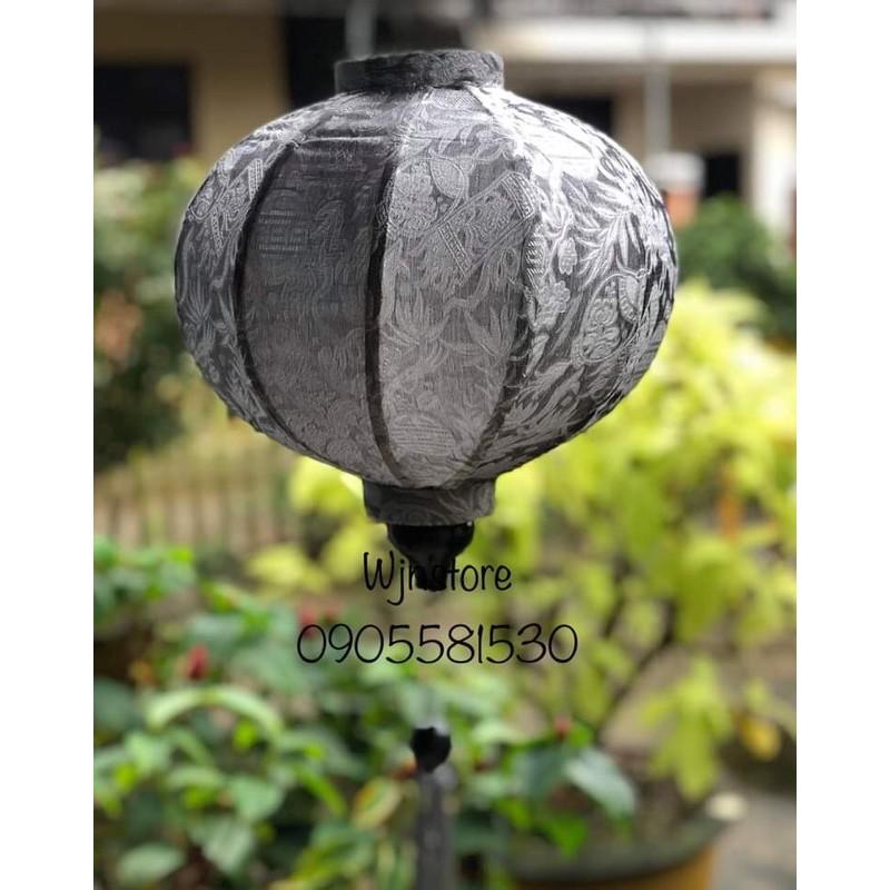 Đèn lồng hội an chất liệu vải dáng tròn đa dạng màu nha (20,30,45cm) vietnames lanterns