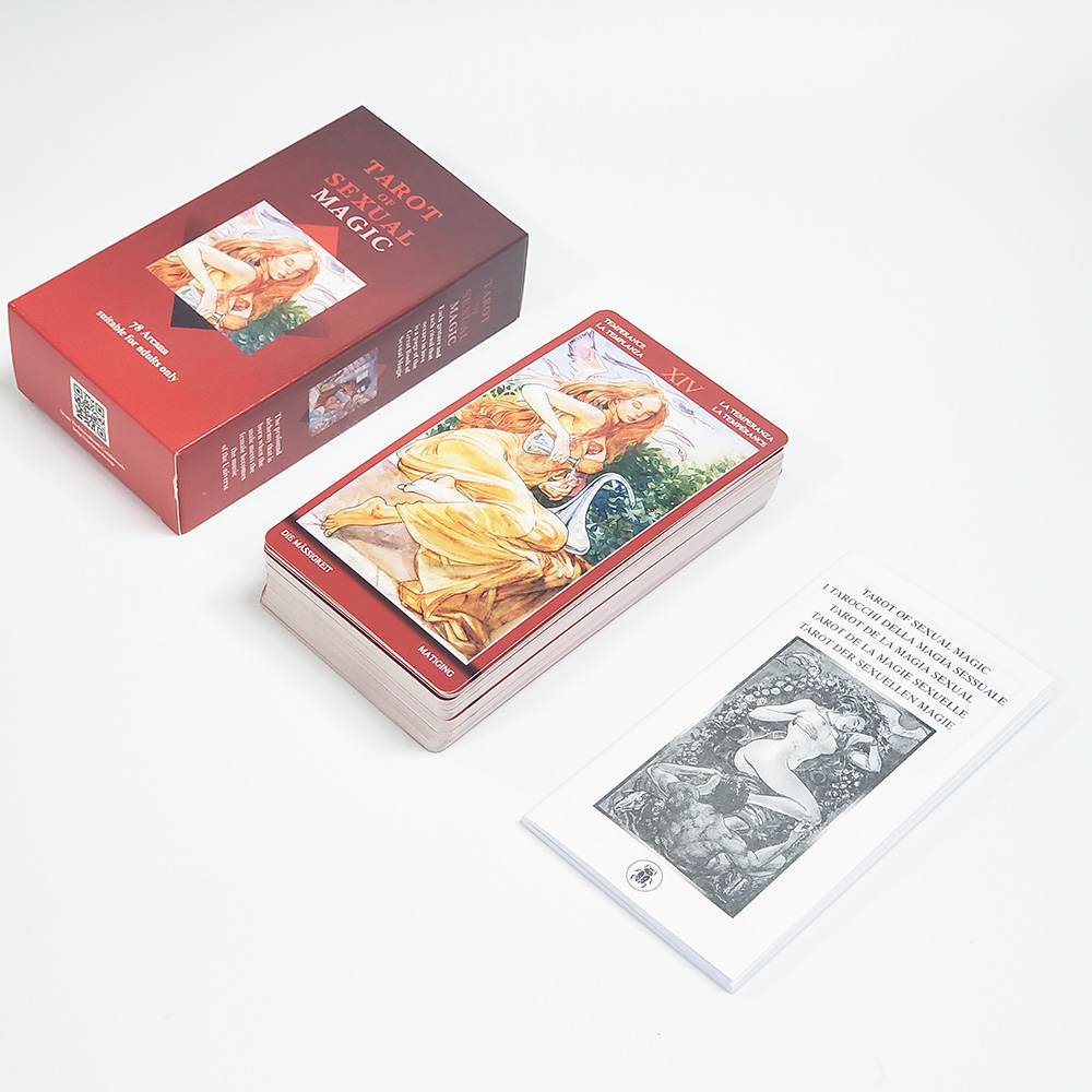 Bộ Bài Sexual Magic 7x12 Cm Tặng Đá Thanh Tẩy