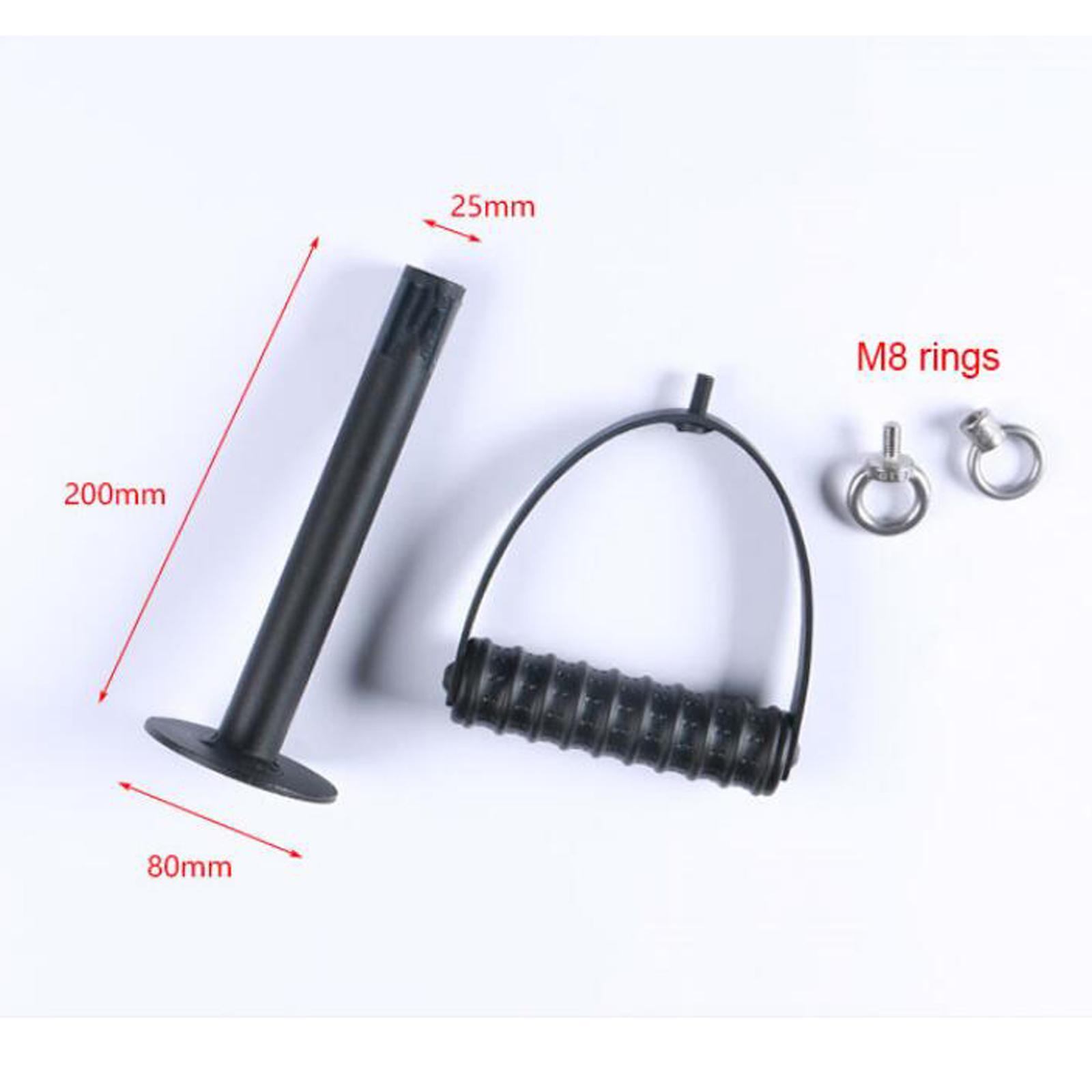 Adjustable Kettlebell Handle for Plates Weights, Multifunctional Kettlebell Grip for Dumbbell Push up for Gym Workout, Comfortable Kettlebell Grip