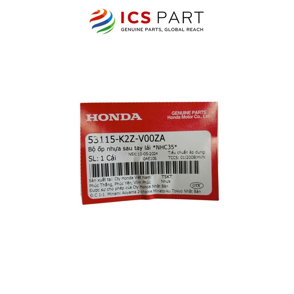 Ốp Sau Tay Lái (Nhựa Gáy) HONDA Air Blade 125, 160 2022 Trắng Nhc35 (53115K2ZV00ZA)