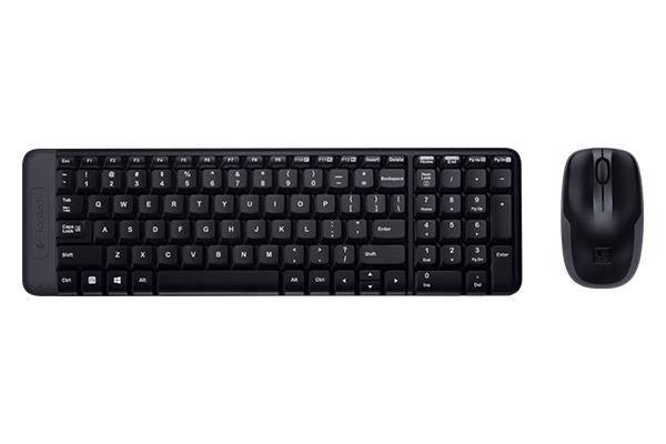 Combo chuột và bàn phím không dây Logitech MK220 - Hàng chính hãng