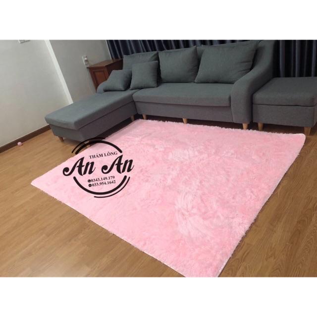 Thảm Lông Trải Sàn Kích Thước 2m x 1m6