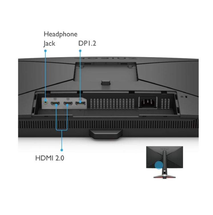 Màn hình BenQ MOBIUZ EX2710S 27 inch | FHD | IPS | 165Hz | 1ms - Hàng chính hãng