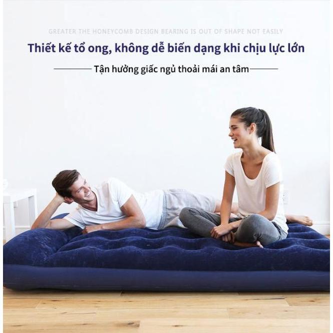 Nệm bơm hơi 2 người BestWay 191 x 137 x 22cm tặng máy bơm hơi 220V ️ FREESHIP ️