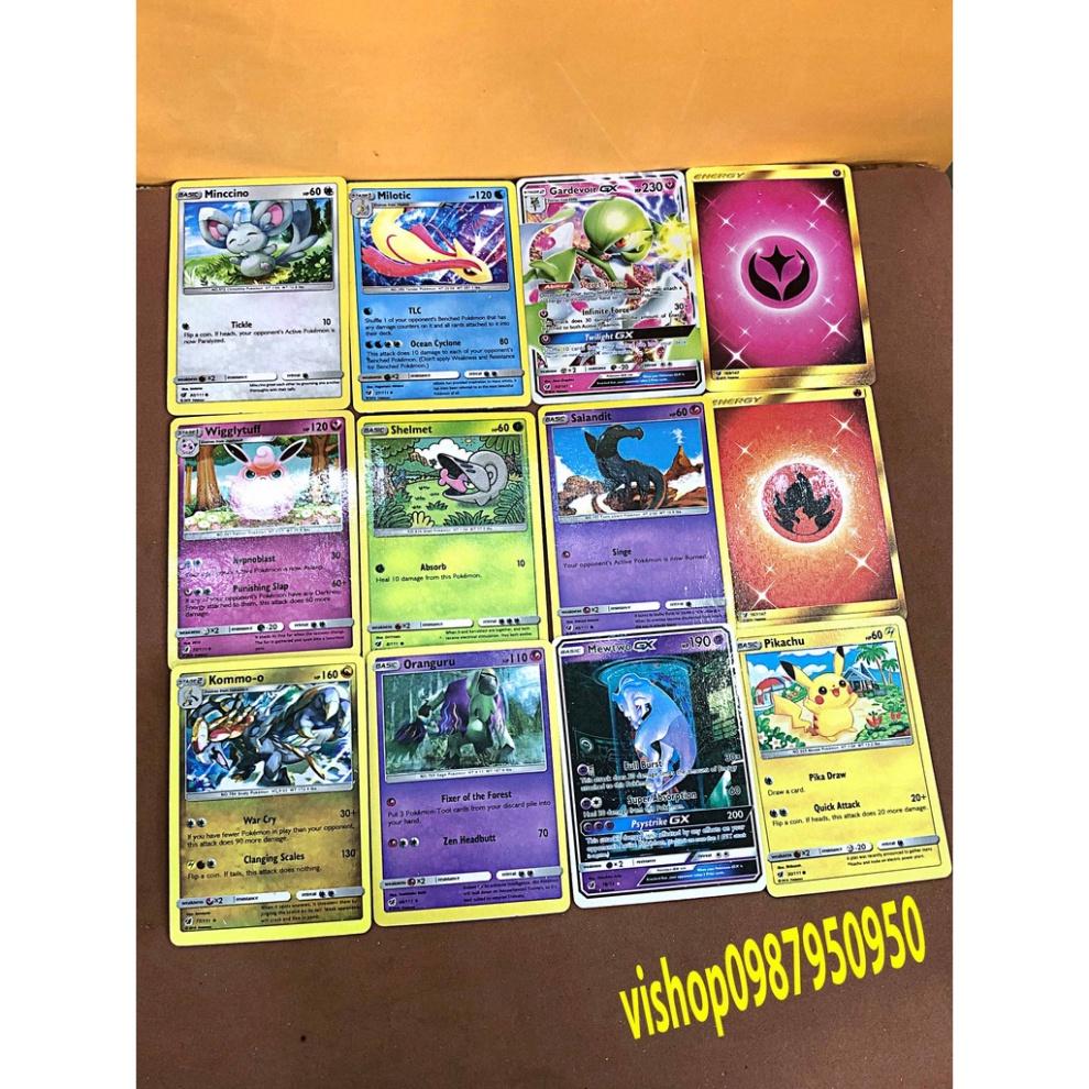 Sỉ một hộp 24-32 lá thẻ bài POKEMON ngẫu nhiên