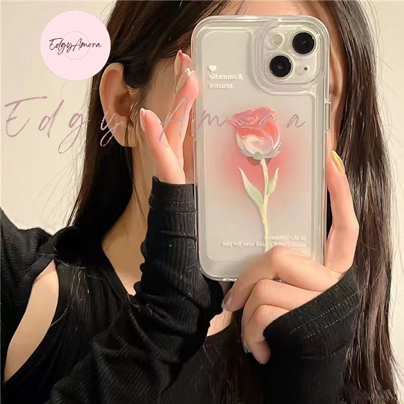 Ốp lưng Iphone chống sốc hoa hồng màu gradient dành cho Iphone 11 / Phone 11 Pro / Iphone 11 Pro Max / Iphone 12 / Iphone 12 Pro / Iphone 12 Pro Max / Iphone 13 / Iphone 13 Pro / IPhone 13 Pro Max / Iphone 14/ Iphone 14 Pro / Iphone 14 Pro Max