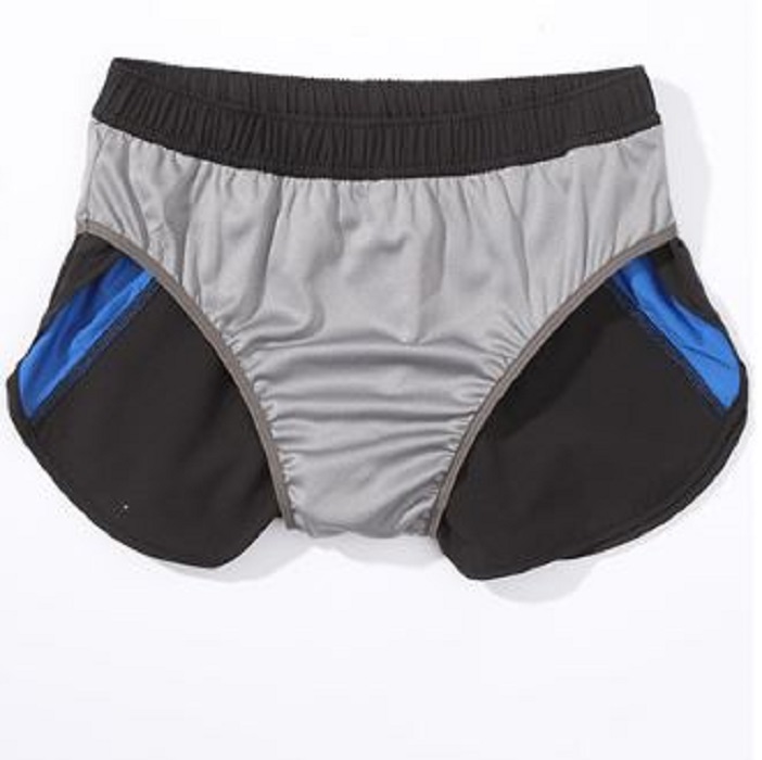 Quần Chạy Bộ Nam 2 Lớp,Túi Hậu Kéo Khóa PB1006 - L